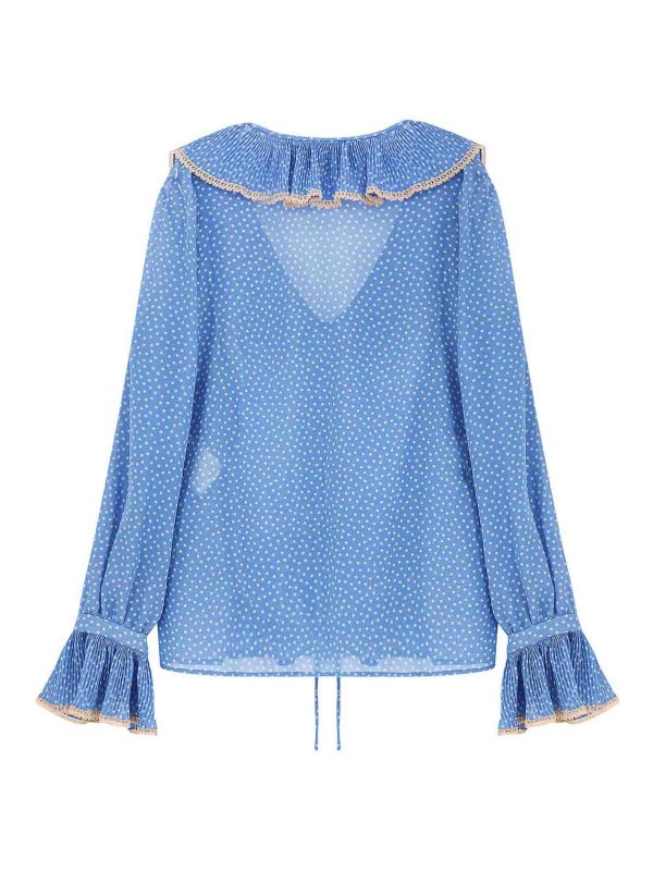 VALENTINO: camicie online - Camicia  Blu