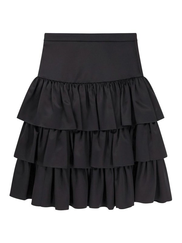 VALENTINO: ミニスカート online - ミニスカート - 黒