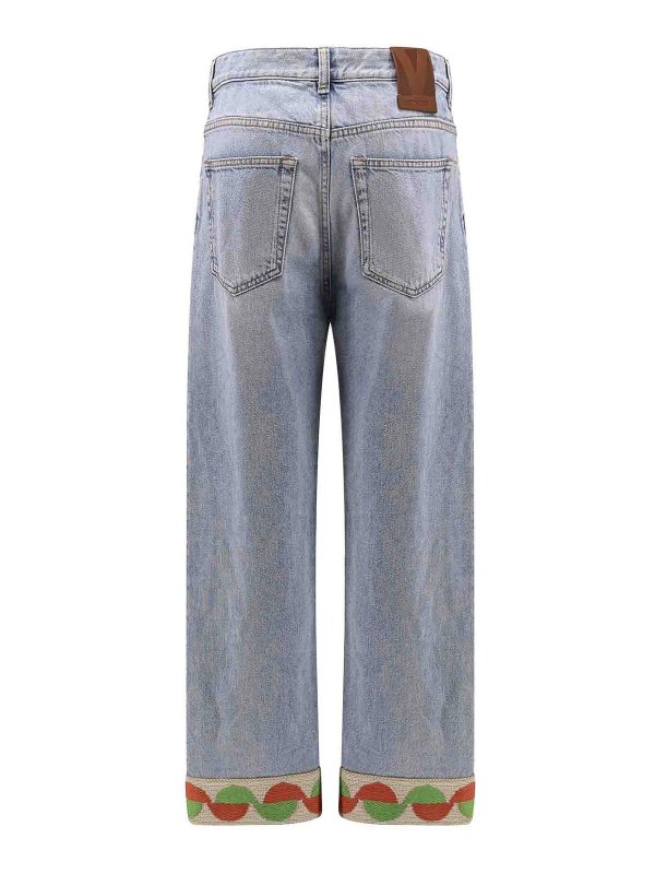 VALENTINO: ブーツカットジーンズ online - ブーツカットジーンズ - ブルー