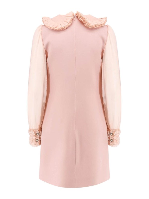 VALENTINO: knee length dresses online - Pink dresses