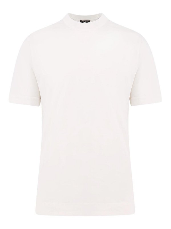 ZEGNA: blouses - Zegna T-shirt and white pole