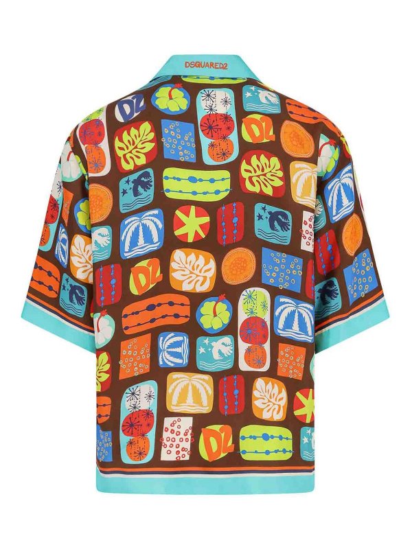 DSQUARED2: Chemises online - Chemise - Bleu Clair