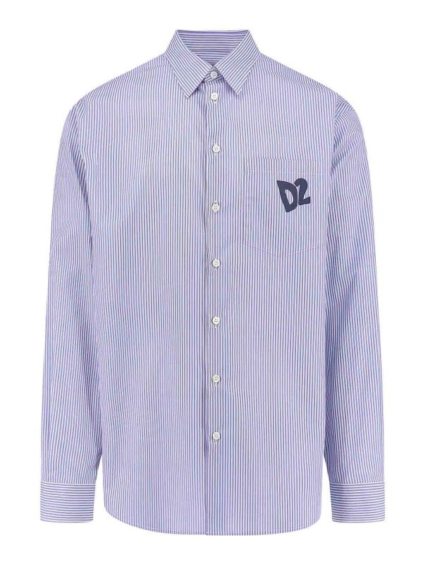 DSQUARED2: シャツ - シャツ - ライトブルー