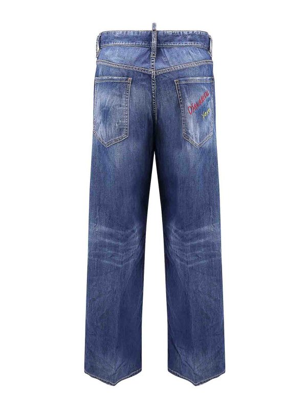 DSQUARED2: bootcut jeans online - Jeans Blu