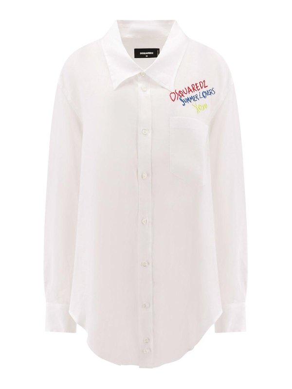 DSQUARED2: shirts - White Shirt