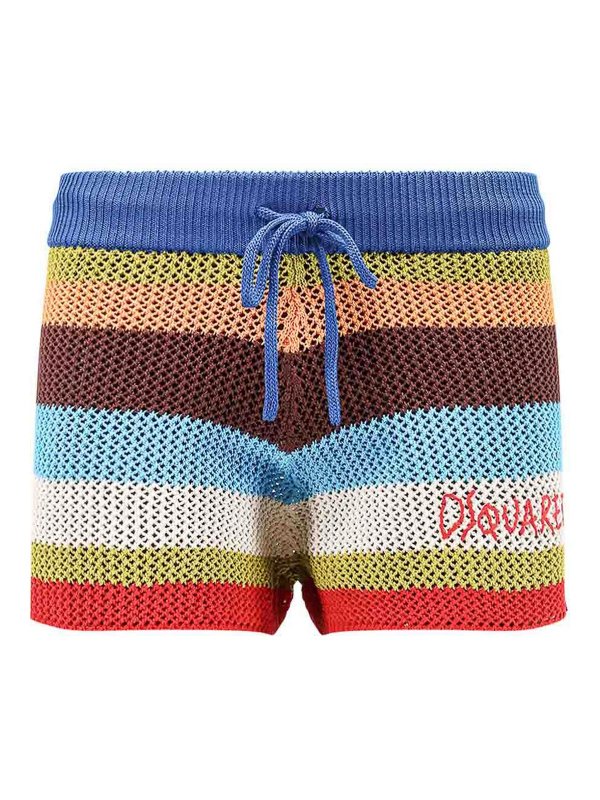 DSQUARED2: Shorts - Short - Bleu Clair