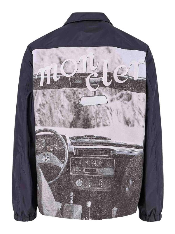 MONCLER: Blazer online - Blazer - Azul