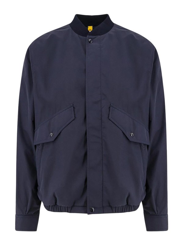 MONCLER: ブレザー - ブレザー - ブルー