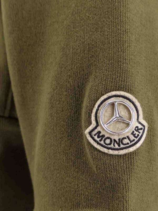 The Best Shops MONCLER: Col bateau - Pull Col Bateau - Marron