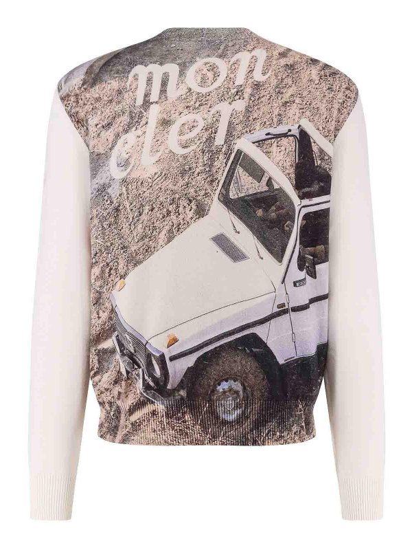 MONCLER: boat necks online - White Shirt