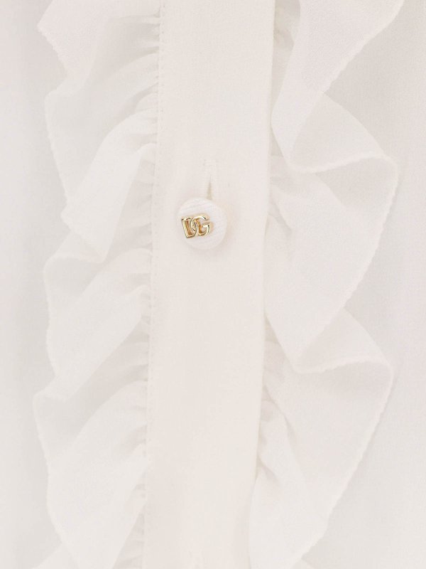 The Best Shops DOLCE & GABBANA: Hemden - Hemd - Weiß