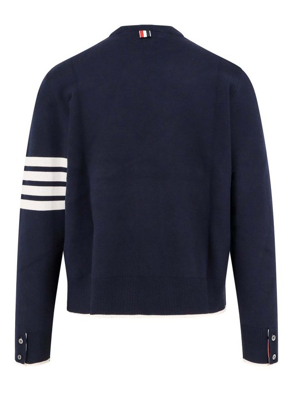 THOM BROWNE: ボートネック online - ボートネック - 黒