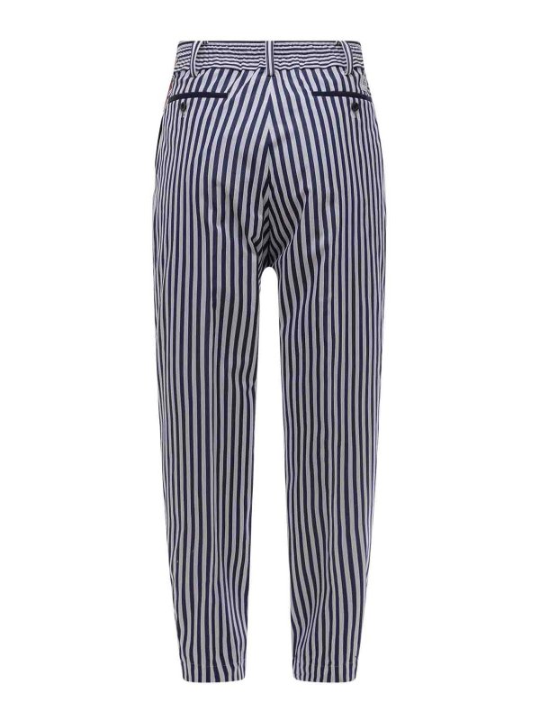 Sacai: カジュアルトラウザー online - カジュアルパンツ - ブルー