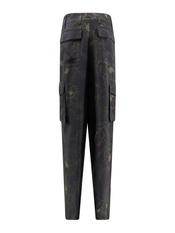 DRIES VAN NOTEN: Pantalones casual online - Pantalón Casual - Negro