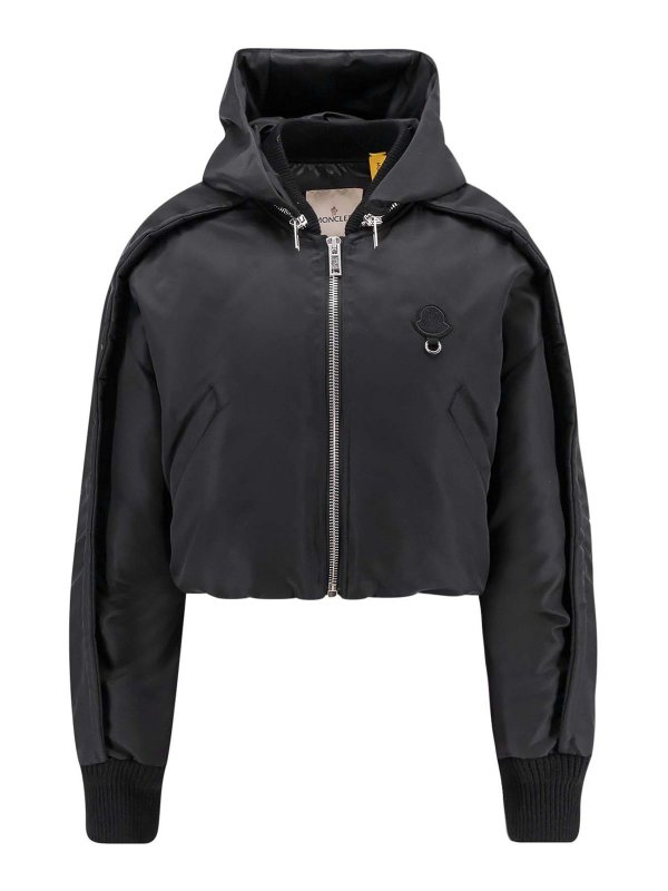 MONCLER: カジュアルジャケット - ブレザー - 黒