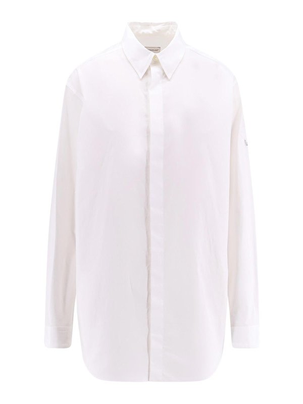 MONCLER: shirts - White Shirt
