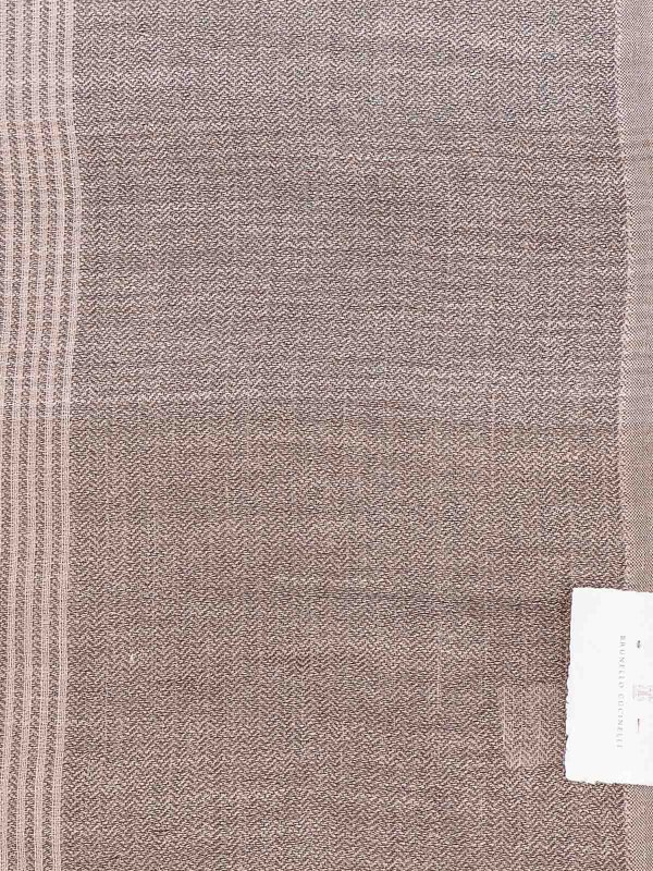 The Best Shops BRUNELLO CUCINELLI: スカーフ - スカーフ - ブラウン