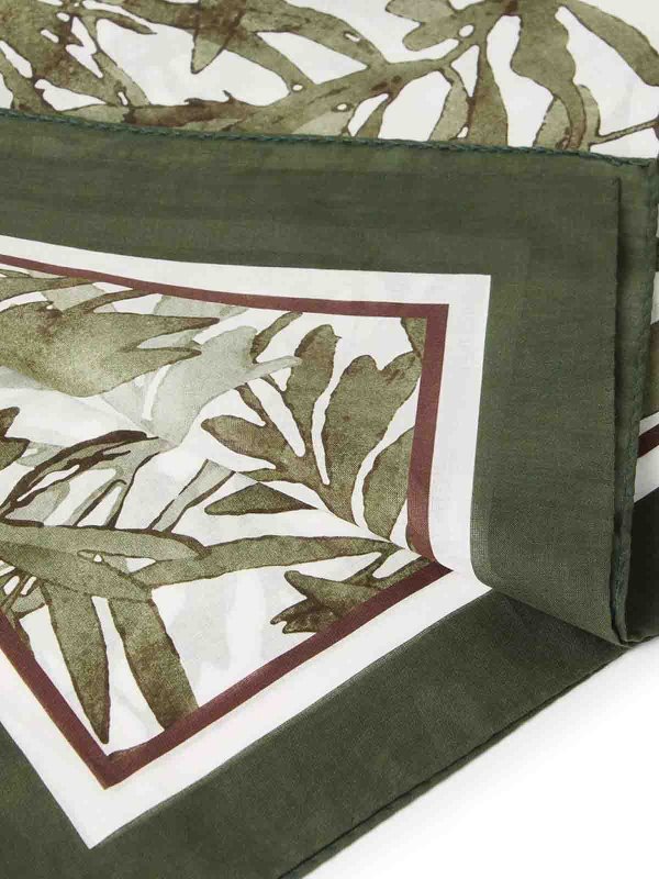 BRUNELLO CUCINELLI: Bufandas y pañuelos online - Bufanda - Verde