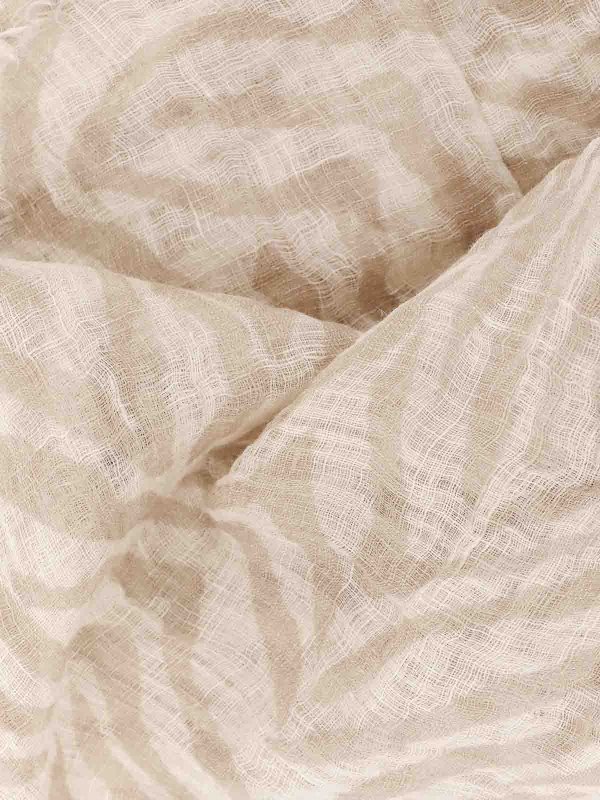 BRUNELLO CUCINELLI: Bufandas y pañuelos online - Bufanda - Beis