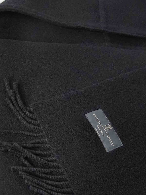 BRUNELLO CUCINELLI: Écharpes online - Écharpe - Noir