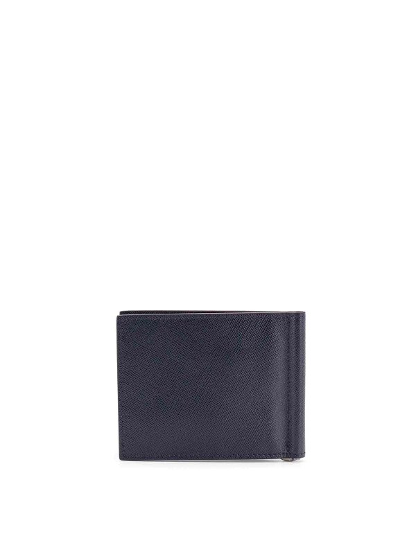 KITON: wallets & purses online - Blue wallets