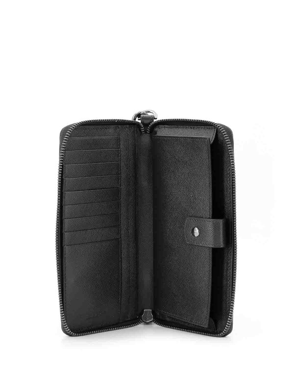 The Best Shops KITON: wallets & purses - Black wallet