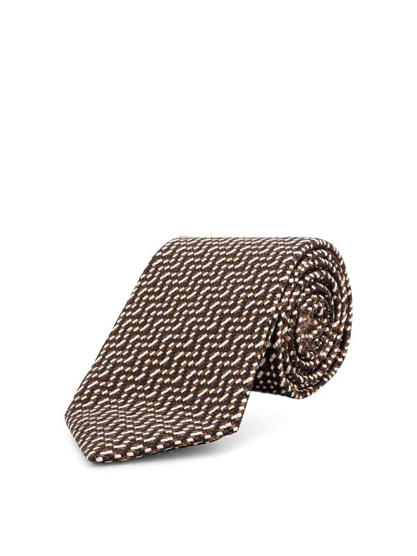 TOM FORD: ネクタイ＆蝶ネクタイ - ネクタイ - ブラウン