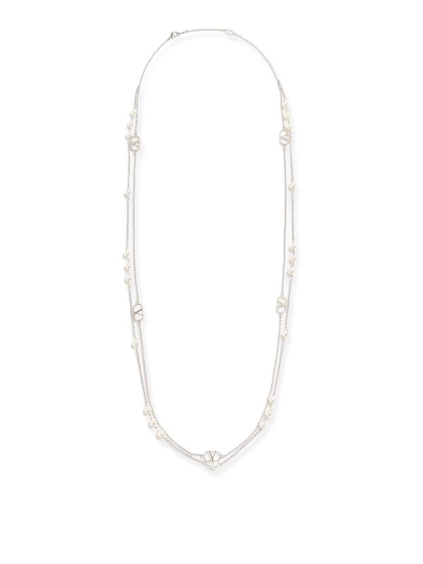 VALENTINO GARAVANI: ネックレス - ネックレス/チョーカー - 銀