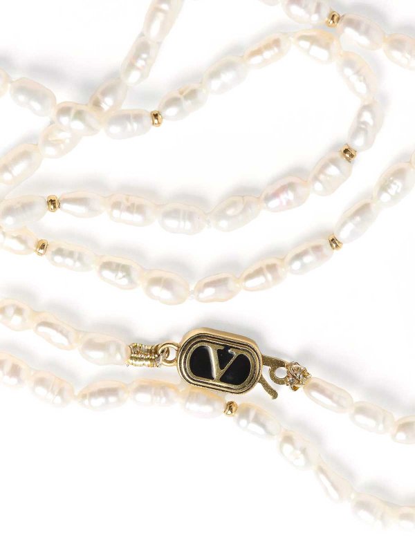 VALENTINO GARAVANI: ネックレス online - ネックレス/チョーカー - 白