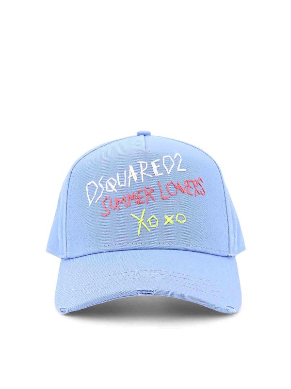 DSQUARED2: 帽子＆キャッブ - 帽子 - ブルー