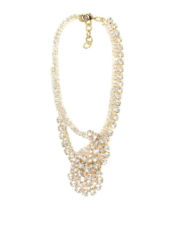 SILVIA GNECCHI: ネックレス - ネックレス/チョーカー - 銀