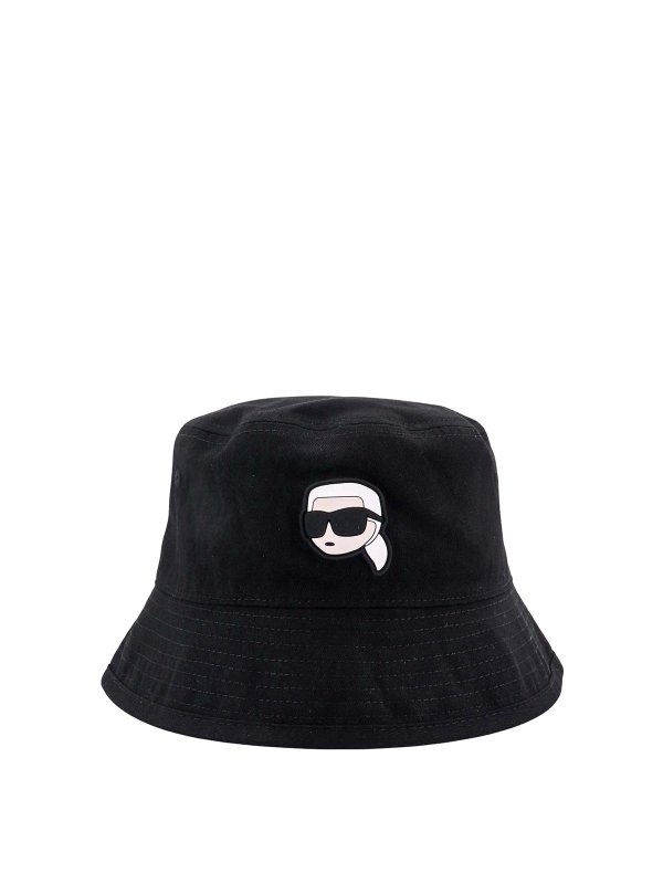 KARL LAGERFELD: cappelli - Cappelli Nero