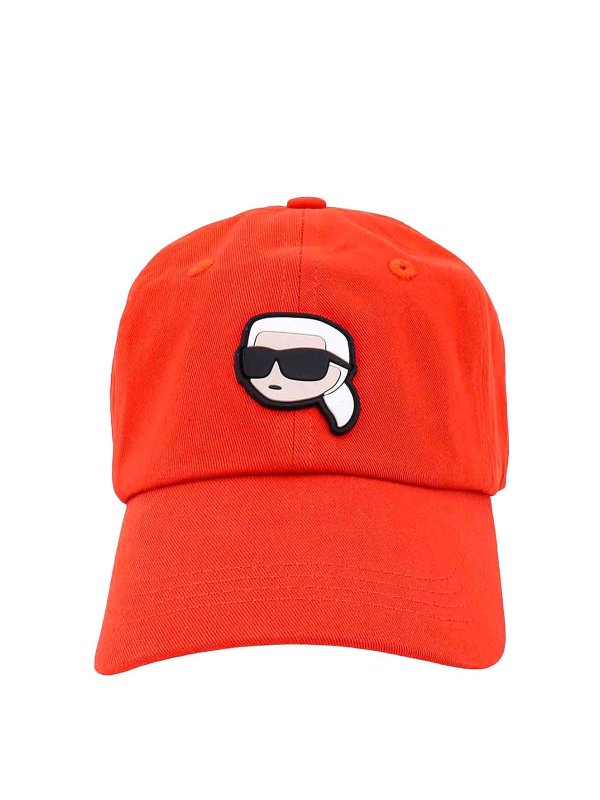 KARL LAGERFELD: cappelli - Cappelli Rosso