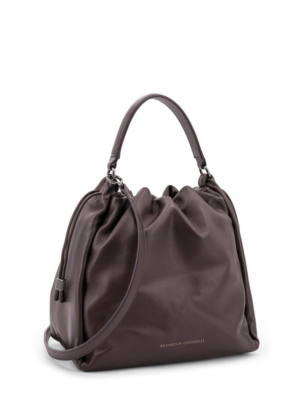 The Best Shops BRUNELLO CUCINELLI: クロスボディバッグ - クロスボディバッグ - ダークブラウン