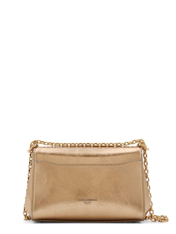 DOLCE & GABBANA: borse a tracolla online - Borse Oro