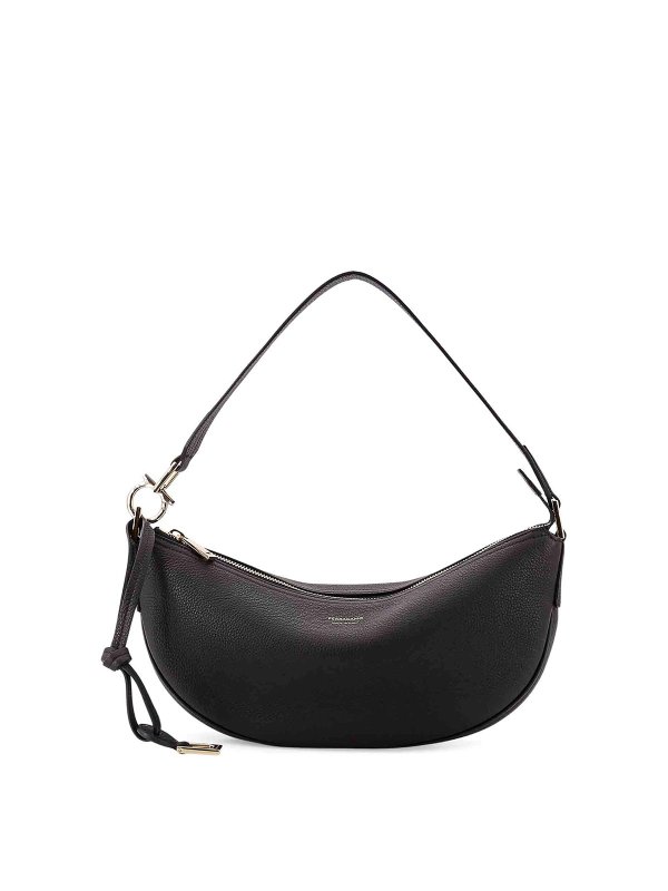 FERRAGAMO: borse a tracolla - Borse Nero