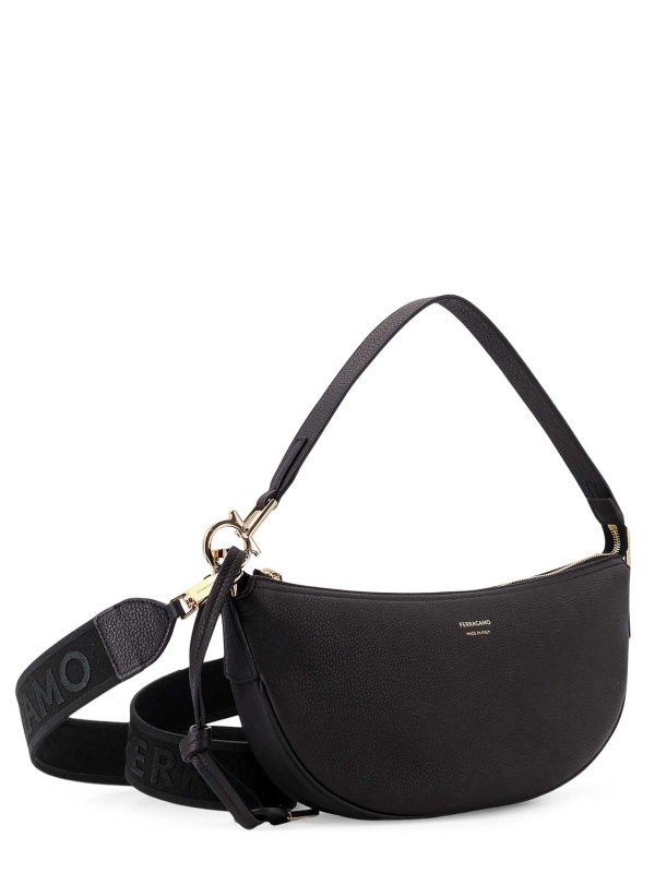 The Best Shops FERRAGAMO: borse a tracolla - Borse Nero