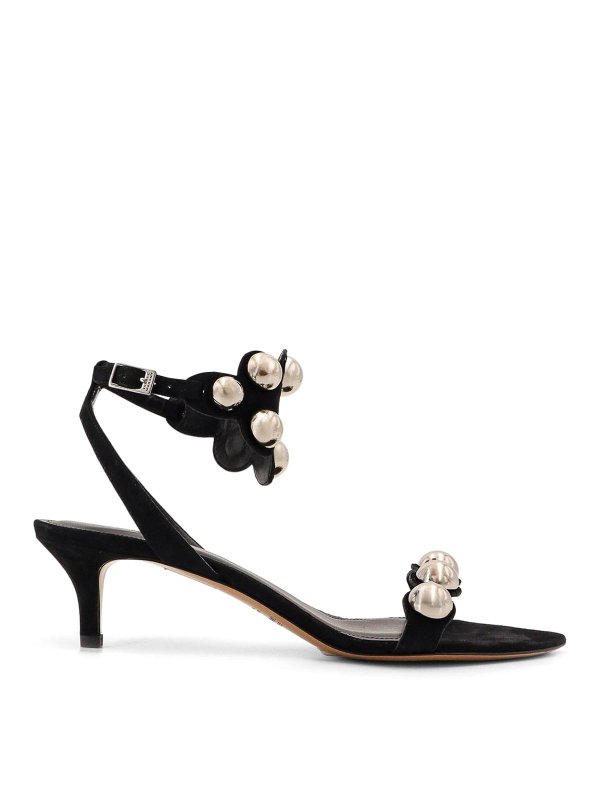 ISABEL MARANT: サンダル - サンダル - 黒