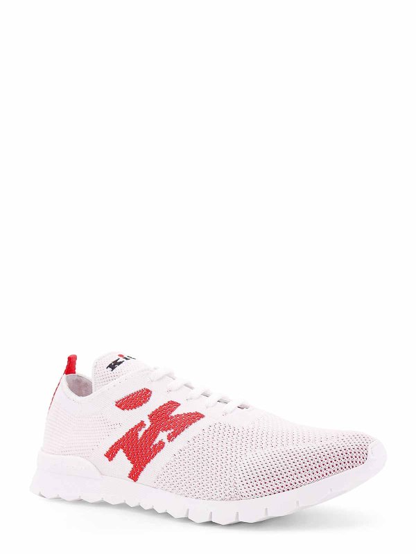 KITON: Chaussures de sport online - Baskets - Blanc
