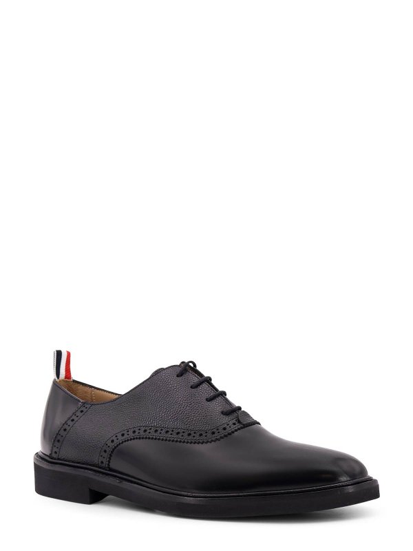 THOM BROWNE: scarpe stringate online - Scarpe Basse Nero