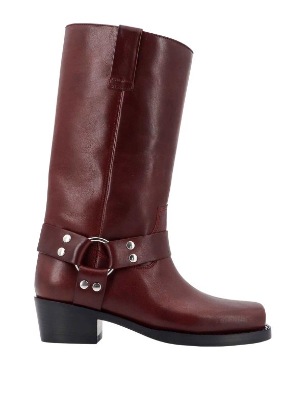Paris Texas: Bottes - Bottes - Rouge