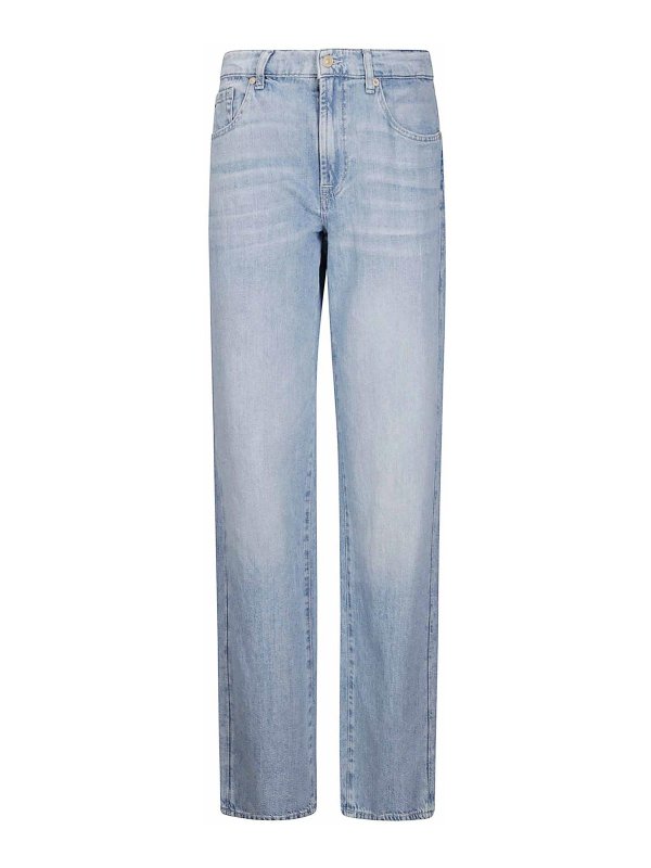 7 FOR ALL MANKIND: Casual Hosen - Casual Hose - Blau