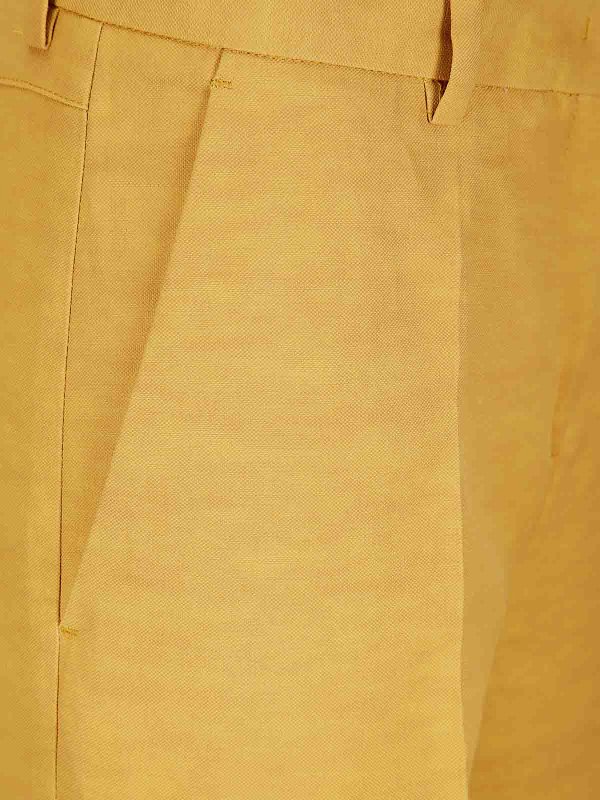 The Best Shops ALBERTO BIANI: Hosen Shorts - Shorts - Gelb