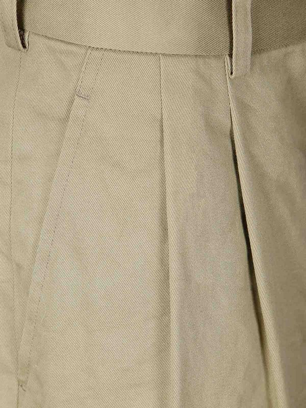 The Best Shops COMME DES GARCONS: トラウザーショーツ - ショートパンツ - ベージュ