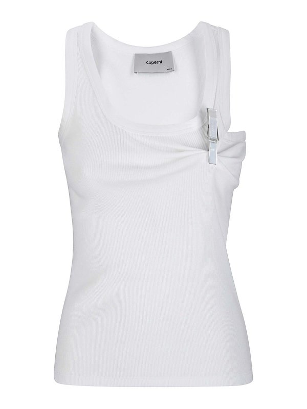 COPERNI: Tops & Débardeurs - Top - Blanc