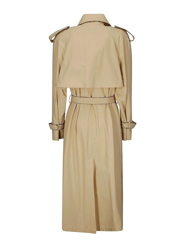 DRIES VAN NOTEN: cappotti corti online - Trench in cotone