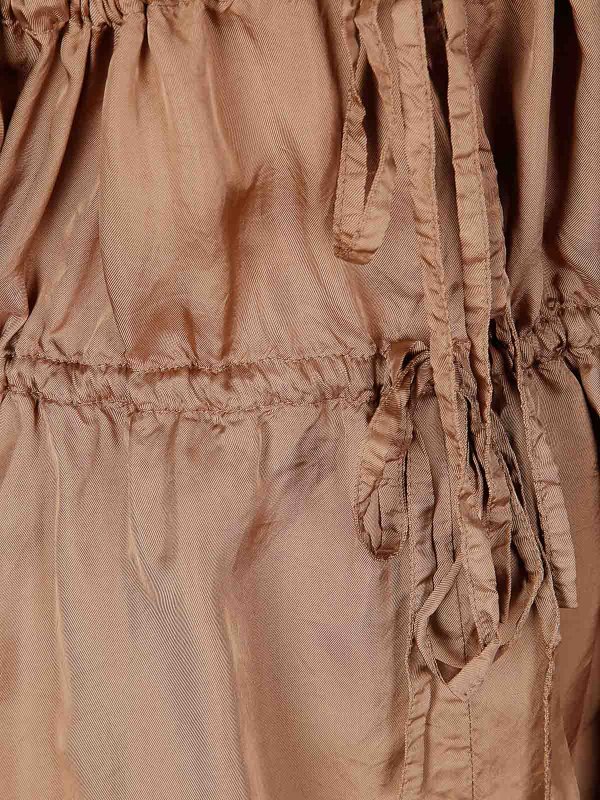 The Best Shops DRIES VAN NOTEN: トップス＆タンクトップ - トップ/タンクトップ - グレイッシュブラウン