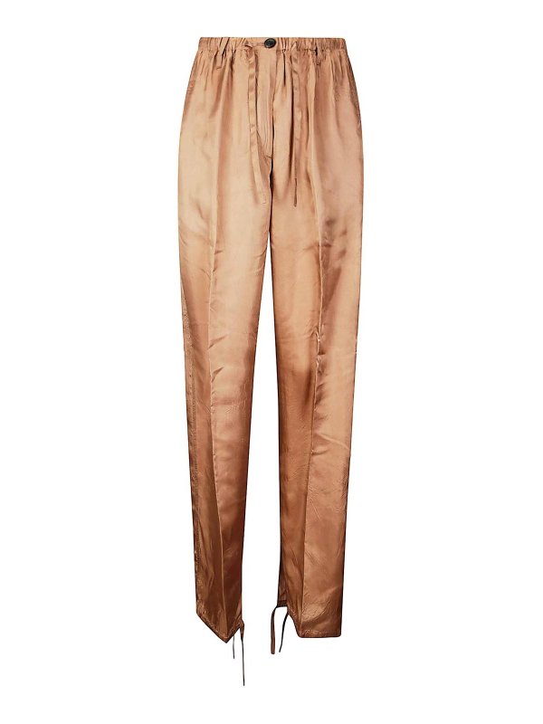 DRIES VAN NOTEN: トラウザーショーツ - ショートパンツ - グレイッシュブラウン