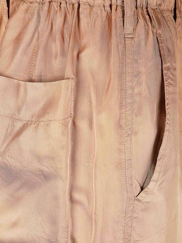 The Best Shops DRIES VAN NOTEN: トラウザーショーツ - ショートパンツ - グレイッシュブラウン