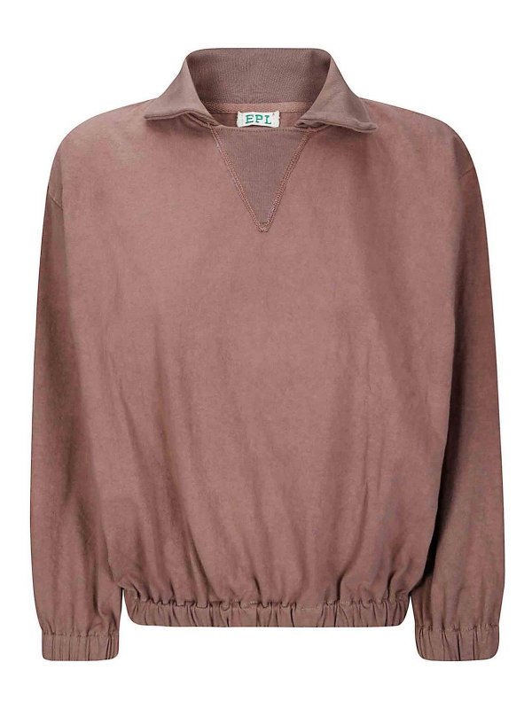 EPL: スウェット＆セーター - スウェットシャツ/セーター - ブラウン